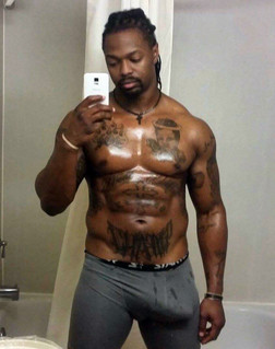 Hot self-shot pictures from black hunks